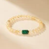 Bracelet Citrine Et Malachite – Équilibre Abondant 2 Bracelet Citrine Et Malachite – Équilibre Abondant -Moment Ici bracelet citrine et malachite equilibre abondant 3