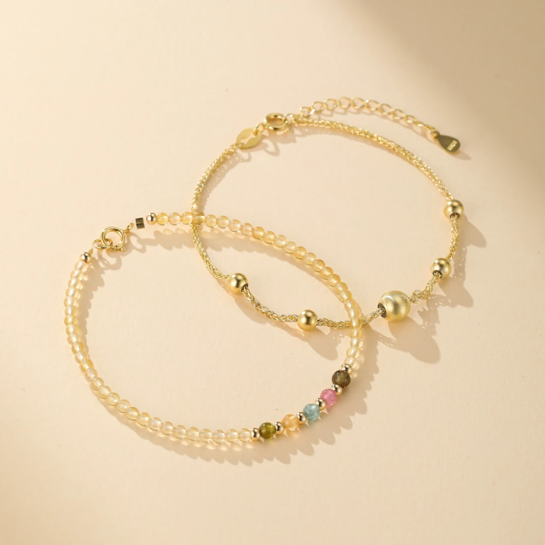 Bracelet Citrine Et Tourmaline – Abondance Arc-en-Ciel 7 Bracelet Citrine Et Tourmaline – Abondance Arc-en-Ciel – Image 5