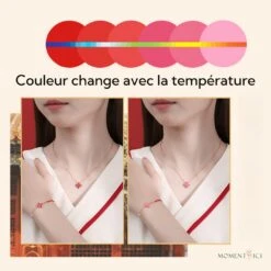 Bracelet Cordon Rouge – Fleur De Chance, Argent 925 -Moment Ici bracelet cordon rouge fleur de chance argent 925 1