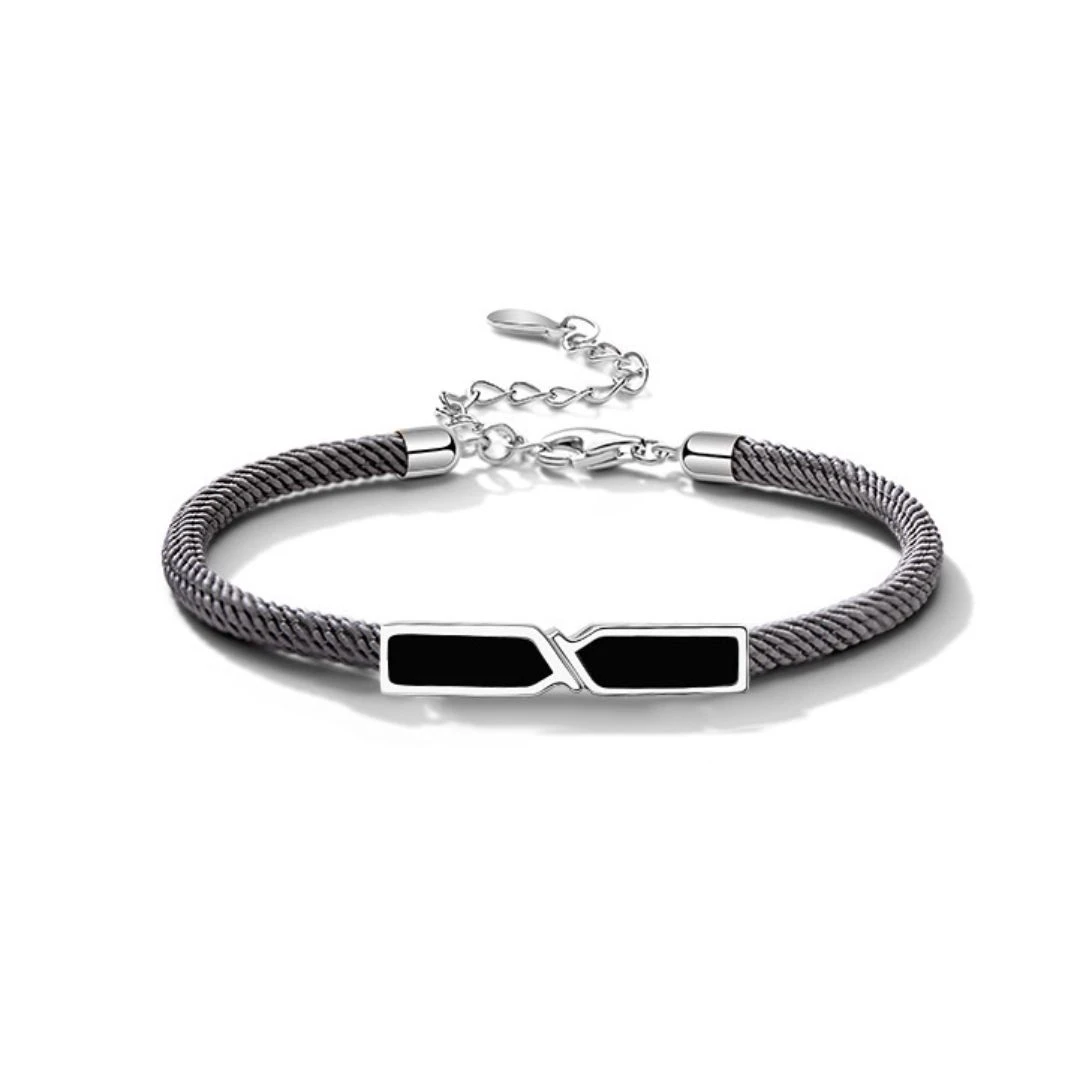 Bracelet Couple – Douceur Infinie, Argent 925 10 Bracelet Couple – Douceur Infinie, Argent 925 – Image 8