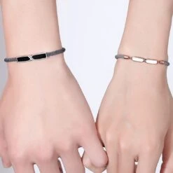 Bracelet Couple – Douceur Infinie, Argent 925 12 Bracelet Couple – Douceur Infinie, Argent 925 -Moment Ici bracelet couple douceur infinie argent 925 4