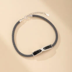 Bracelet Couple – Douceur Infinie, Argent 925 16 Bracelet Couple – Douceur Infinie, Argent 925 -Moment Ici bracelet couple douceur infinie argent 925 5