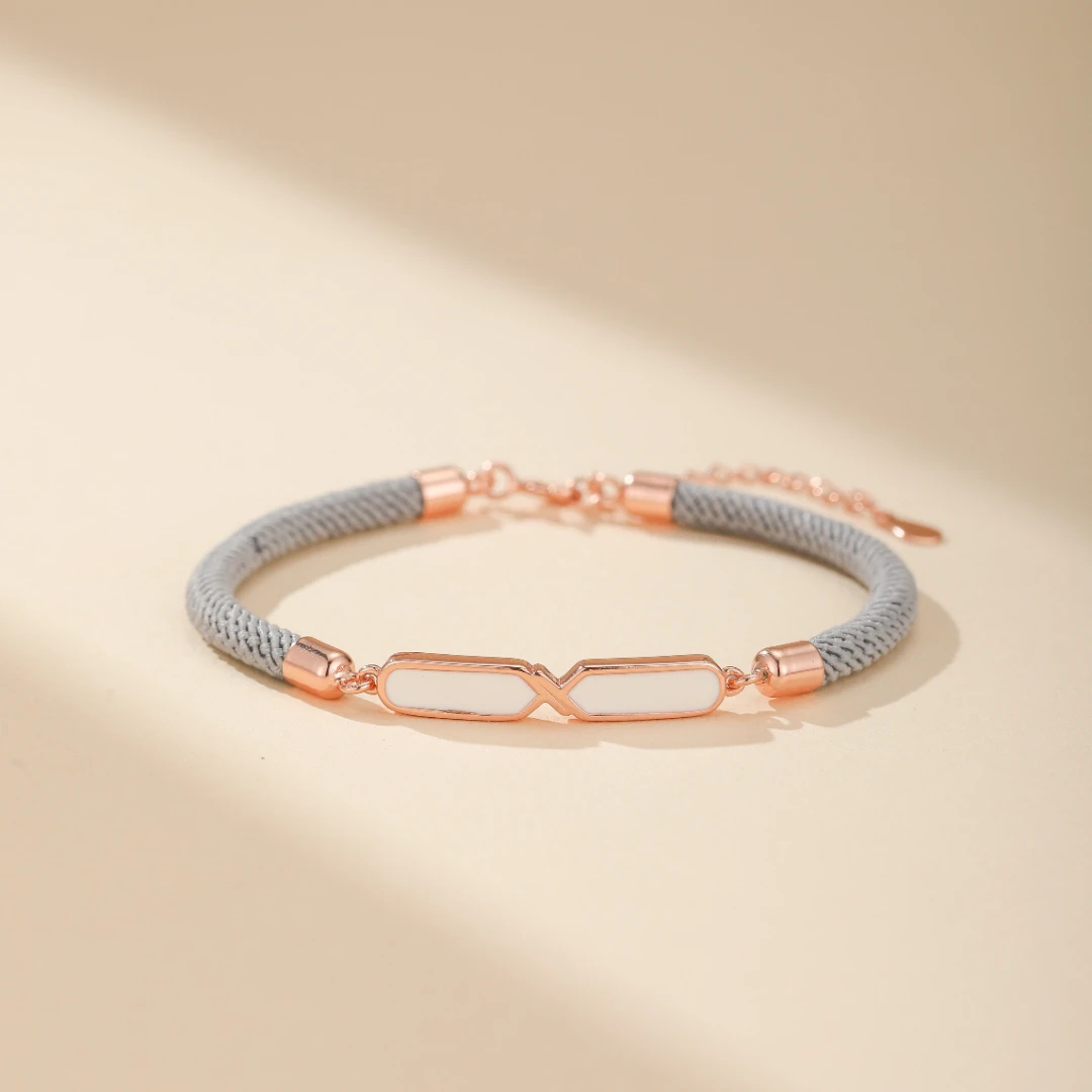 Bracelet Couple – Douceur Infinie, Argent 925 5 Bracelet Couple – Douceur Infinie, Argent 925 – Image 3