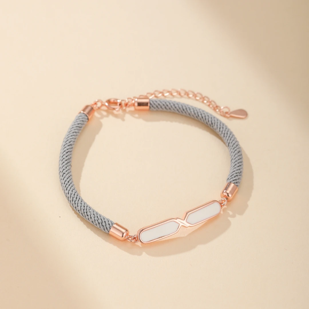 Bracelet Couple – Douceur Infinie, Argent 925 7 Bracelet Couple – Douceur Infinie, Argent 925 – Image 5