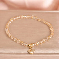Bracelet De Cheville Citrine – Cygne Brillant 12 Bracelet De Cheville Citrine – Cygne Brillant -Moment Ici bracelet de cheville citrine cygne brillant 3