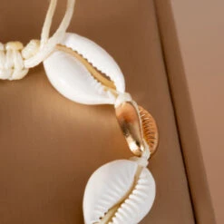 Bracelet De Cheville Coquillage – Perle Des Mers -Moment Ici bracelet de cheville coquillage perle des mers 5