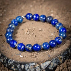 Bracelet Homme Lapis Lazuli – Discretion, Argent 925 12 Bracelet Homme Lapis Lazuli – Discretion, Argent 925 -Moment Ici bracelet homme lapis lazuli discretion argent 925 4