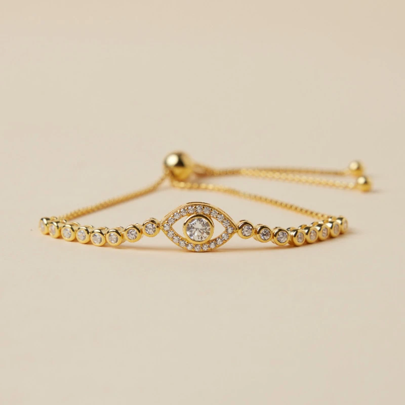 Bracelet Mauvais Œil – Mystérieux, Argent 3 Bracelet Mauvais Œil – Mystérieux, Argent