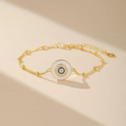 Bracelet Mauvais Œil – Œil De Sérénité, Argent 925 9 Bracelet Mauvais Œil – Œil De Sérénité, Argent 925 -Moment Ici bracelet mauvais oeil oeil de serenite argent 925 4