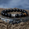 Bracelet Obsidienne Et Œil De Tigre – Mystique Harmonie, Argent 1 Bracelet Obsidienne Et Œil De Tigre – Mystique Harmonie, Argent -Moment Ici bracelet obsidienne et oeil de tigre mystique harmonie argent