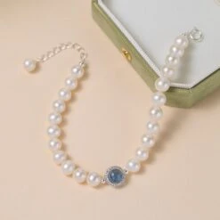 Bracelet Perle Et Aigue Marine – Harmonie Océanique, Argent 15 Bracelet Perle Et Aigue Marine – Harmonie Océanique, Argent -Moment Ici bracelet perle et aigue marine harmonie oceanique argent 11