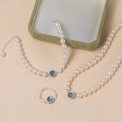 Collier Perle Et Aigue Marine – Harmonie Océanique, Argent 16 Collier Perle Et Aigue Marine – Harmonie Océanique, Argent -Moment Ici bracelet perle et aigue marine harmonie oceanique argent 7