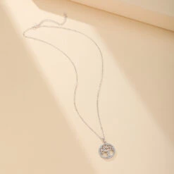 Collier Arbre De Vie – Arbre D’Amour, Argent 925 -Moment Ici collier arbre de vie arbre damour argent 925 5