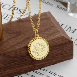 Collier Arbre De Vie En Argent S925