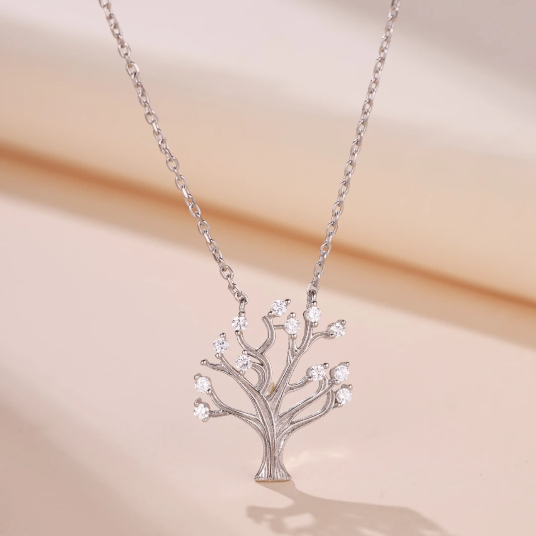 Collier Arbre De Vie – Éveil Lumineux, Argent 925 3 Collier Arbre De Vie – Éveil Lumineux, Argent 925