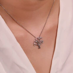 Collier Arbre De Vie – Éveil Lumineux, Argent 925 9 Collier Arbre De Vie – Éveil Lumineux, Argent 925 -Moment Ici collier arbre de vie eveil lumineux argent 925