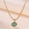Collier Aventurine – Classe Naturelle 2 Collier Aventurine – Classe Naturelle -Moment Ici collier aventurine classe naturelle 3