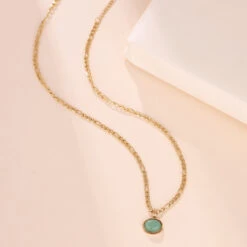 Collier Aventurine – Classe Naturelle -Moment Ici collier aventurine classe naturelle 4