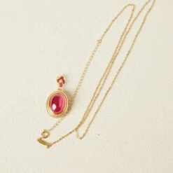 Collier Cornaline – Abondance, Argent Plaqué Or 13 Collier Cornaline – Abondance, Argent Plaqué Or -Moment Ici collier cornaline abondance argent plaque or 3