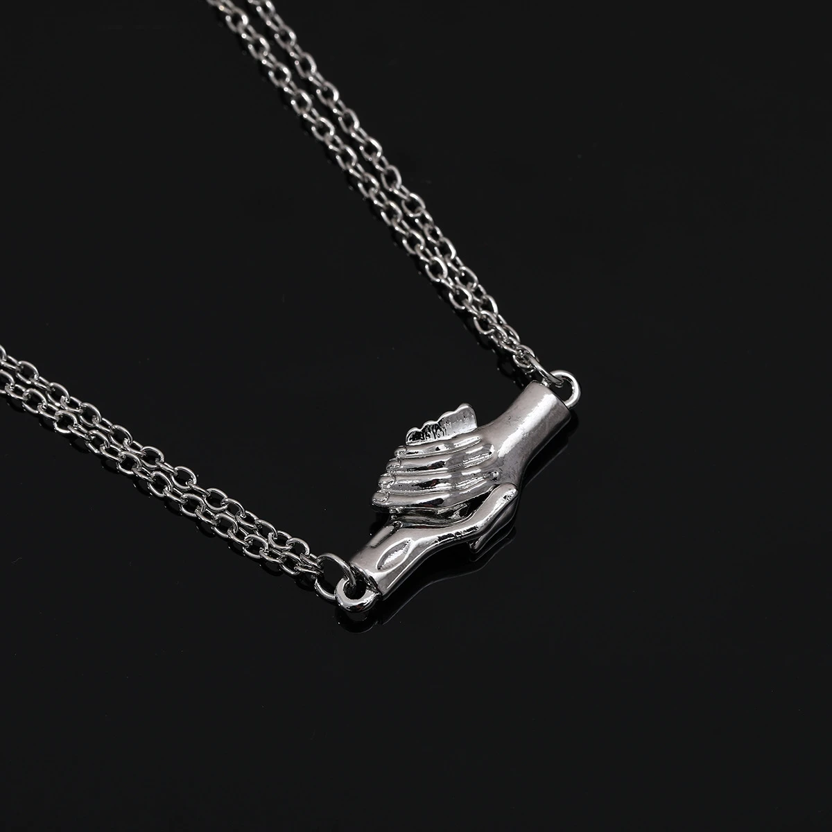 Collier Couple Aimanté ‘Main Dans La Main’, Acier Inoxydable 6 Collier Couple Aimanté ‘Main Dans La Main’, Acier Inoxydable – Image 4