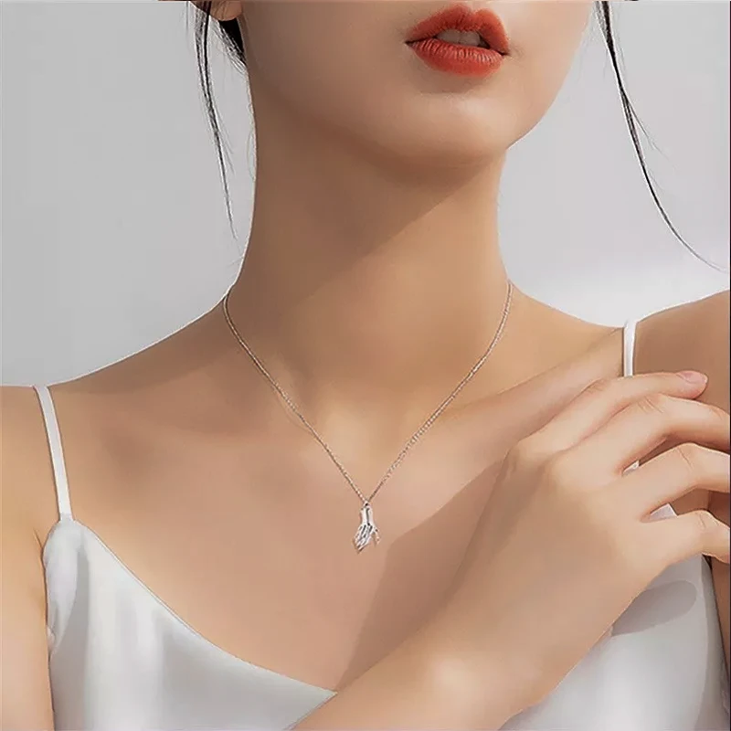 Collier Couple Aimanté ‘Main Dans La Main’, Acier Inoxydable 4 Collier Couple Aimanté ‘Main Dans La Main’, Acier Inoxydable – Image 2