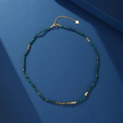 Collier Malachite – Charme Vintage, Argent Plaqué Or 13 Collier Malachite – Charme Vintage, Argent Plaqué Or -Moment Ici collier malachite charme vintage argent plaque or 6