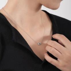 Collier Mauvais Œil – Garde Mystique, Argent 925 -Moment Ici collier mauvais oeil garde mystique argent 925 2