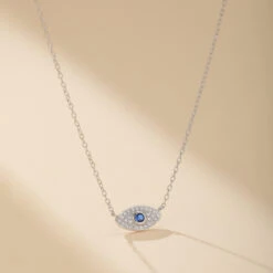 Collier Mauvais Œil – Garde Mystique, Argent 925 -Moment Ici collier mauvais oeil garde mystique argent 925 7