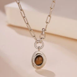 Collier Œil De Tigre – Harmonie Naturelle