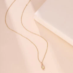 Collier Opale – Flamme Mystique, Argent Plaqué Or 14 Collier Opale – Flamme Mystique, Argent Plaqué Or -Moment Ici collier opale flamme mystique argent plaque or 5