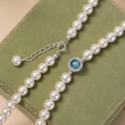 Collier Perle Et Aigue Marine – Harmonie Océanique, Argent 14 Collier Perle Et Aigue Marine – Harmonie Océanique, Argent -Moment Ici collier perle et aigue marine harmonie oceanique argent 8