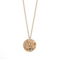 Collier Zodiaque – Constellation Dorée, Plaqué Or -Moment Ici collier zodiaque constellation doree plaque or 10