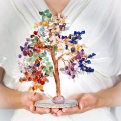 Confiance Et Paix – Arbre De Vie En Pierres De 7 Chakras -Moment Ici confiance et paix arbre de vie en pierres de 7 chakras 10