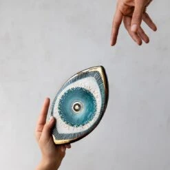 Décoration Oeil Bleu « Sérénité » -Moment Ici decoration oeil bleu serenite 7