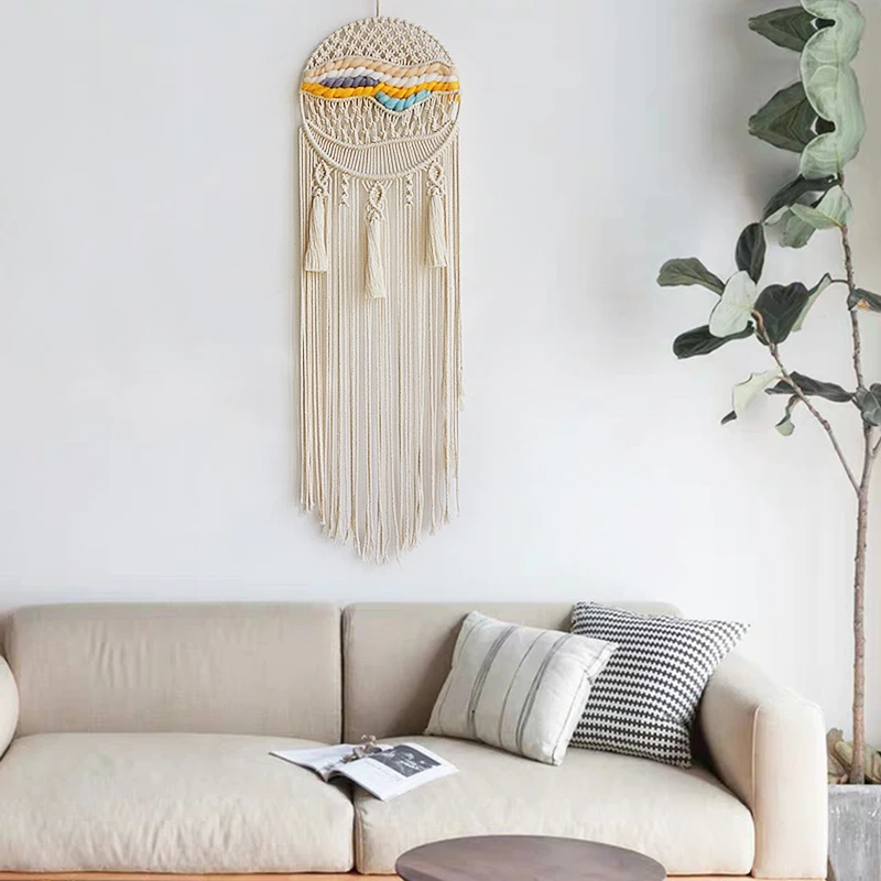 Attrape Rêve Macramé ‘Nuit Colorée’ Artisanal Ou DIY 6 Attrape Rêve Macramé ‘Nuit Colorée’ Artisanal Ou DIY – Image 4