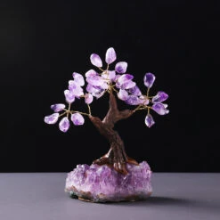 Éclat Vital – Arbre De Vie En Améthyste