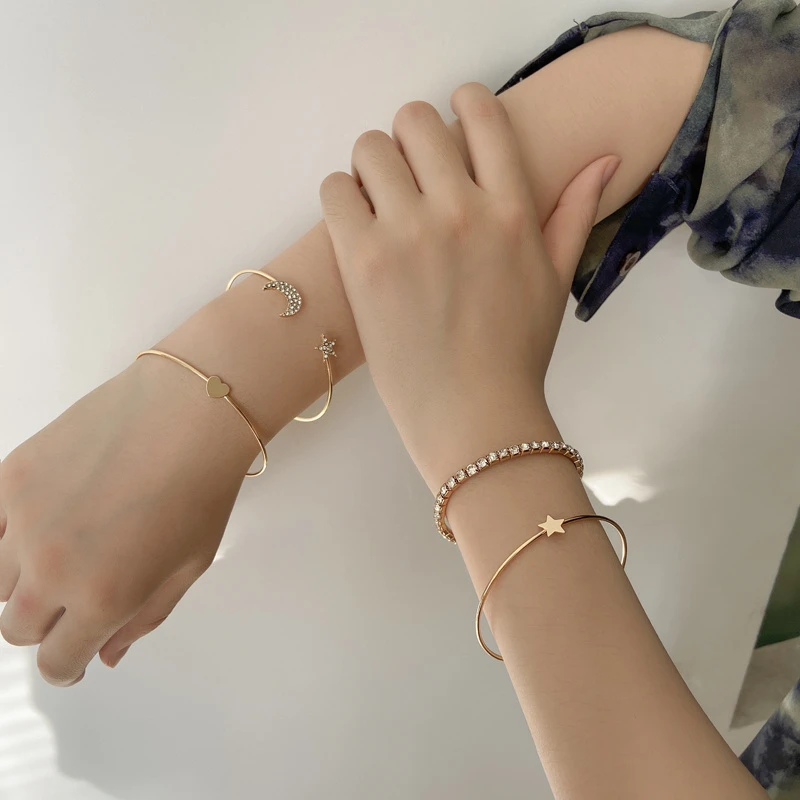 Bracelet Astral « Idylle » En Lune Et Étoile 6 Bracelet Astral « Idylle » En Lune Et Étoile – Image 4