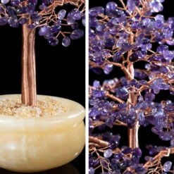 Force De Nature – Grand Arbre De Vie En Améthyste, Citrine Et Aventurine -Moment Ici force de nature grand arbre de vie en amethyste citrine et aventurine