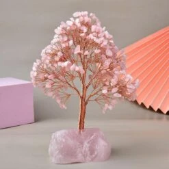 Générosité – Arbre De Vie Avec Base En Quartz Rose 19 Générosité – Arbre De Vie Avec Base En Quartz Rose -Moment Ici generosite arbre de vie avec base en quartz rose 5