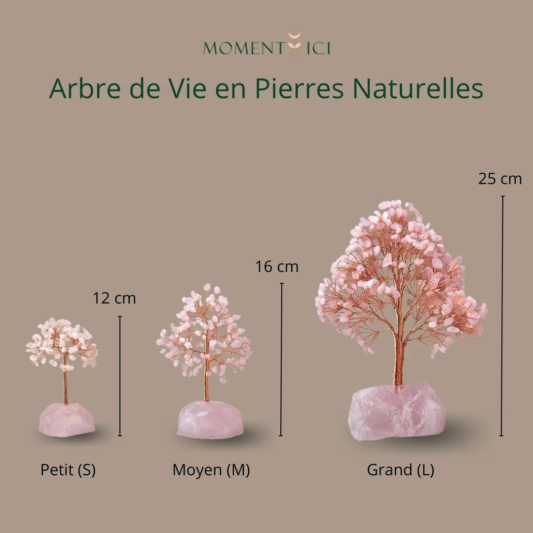 Générosité – Arbre De Vie Avec Base En Quartz Rose 10 Générosité – Arbre De Vie Avec Base En Quartz Rose – Image 8