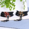 Mâlâ ‘Tigridienne’ 108 Perles En Obsidienne, Œil De Tigre Ou Agate 2 Mâlâ ‘Tigridienne’ 108 Perles En Obsidienne, Œil De Tigre Ou Agate -Moment Ici mala tigridienne 108 perles en obsidienne oeil de tigre ou agate 7
