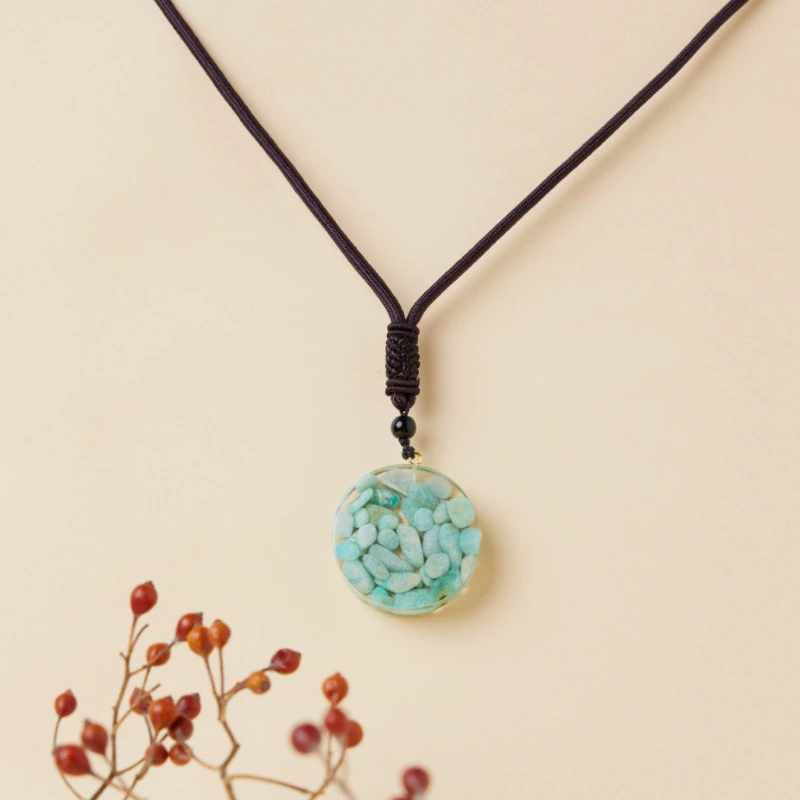 Pendentif Œil Oudjat En Amazonite – Clairvoyance 6 Pendentif Œil Oudjat En Amazonite – Clairvoyance – Image 4