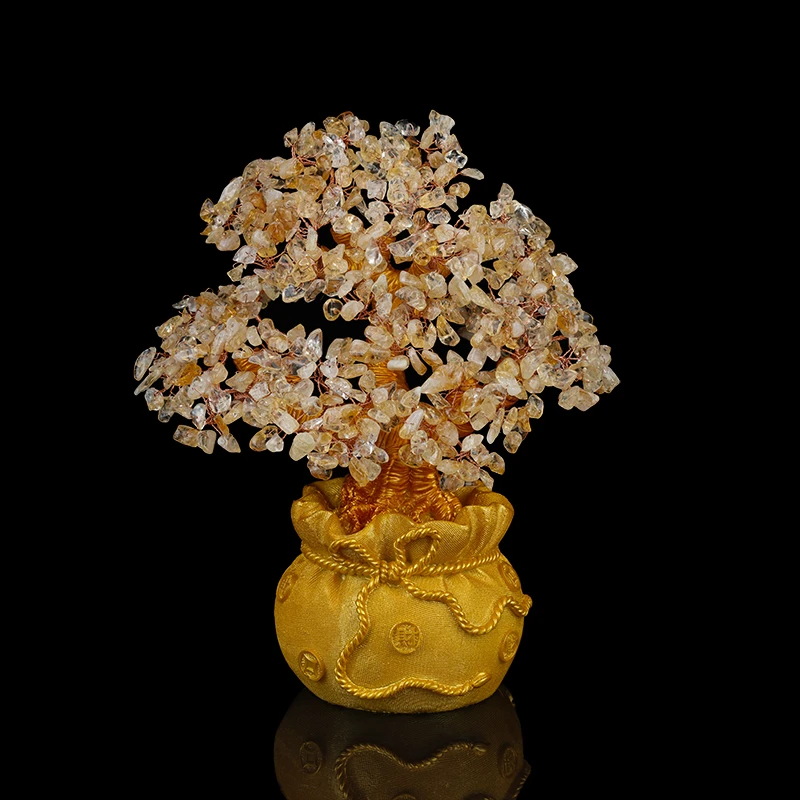 Sac à Trésor – Arbre De Vie En Citrine 3 Sac à Trésor – Arbre De Vie En Citrine